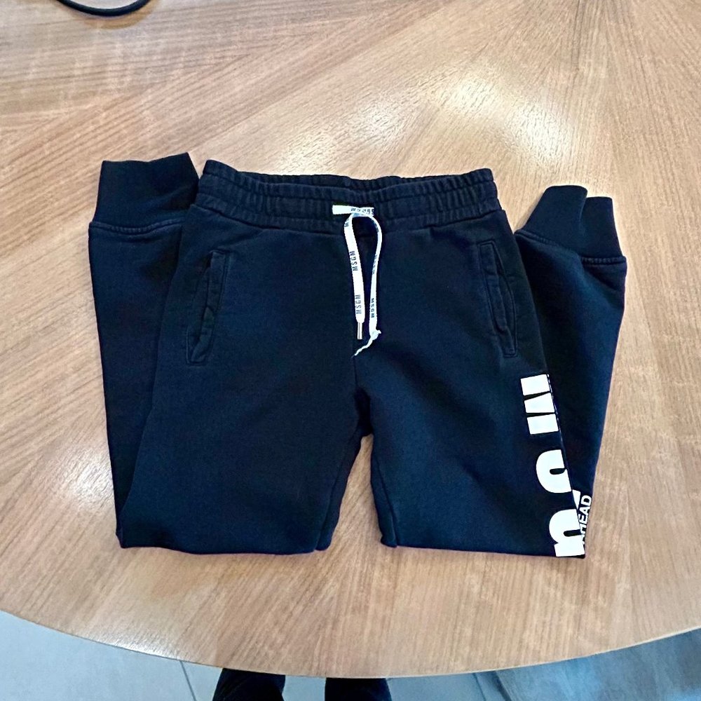 MSGM Black Youth Joggers